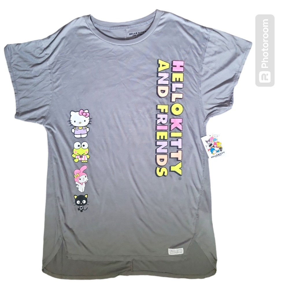 HELLO KITTY SLEEP SHIRT - L